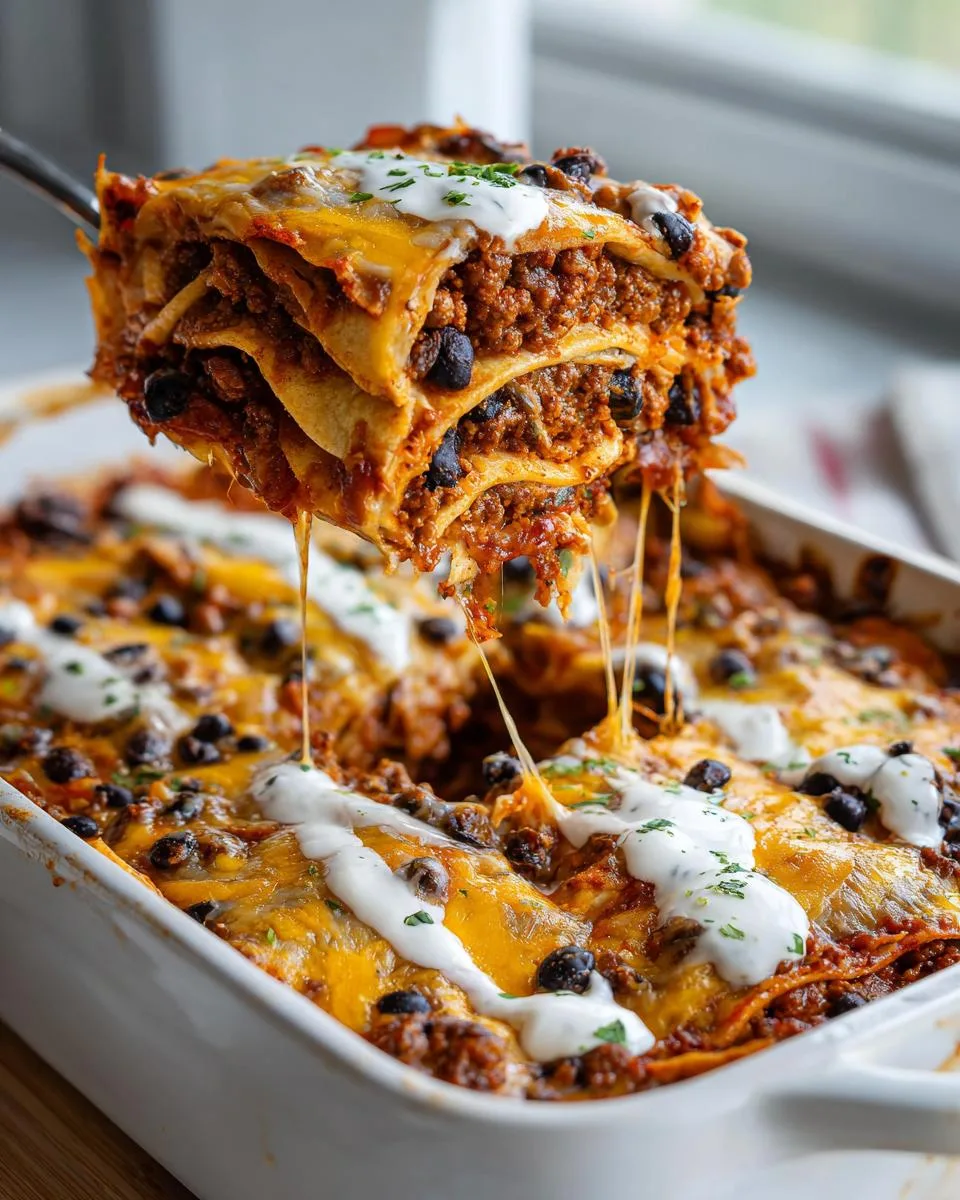 Burrito Casserole - detail 3