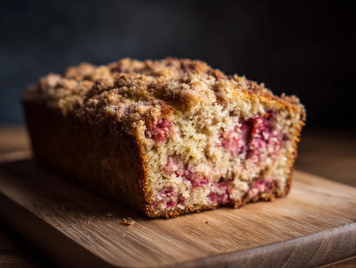 Tangy Buttermilk Rhubarb Bread Loaf – Spring’s Best Bite!