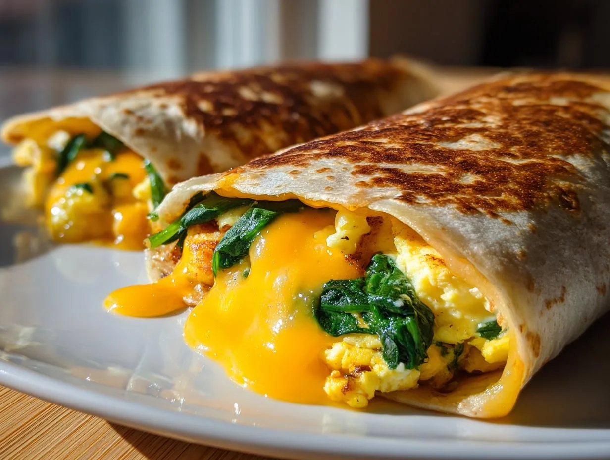 Cheddar Egg Breakfast Quesadillas for Busy Mornings