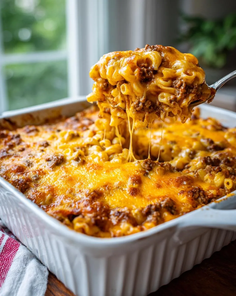 Cheeseburger Macaroni Bake - detail 3