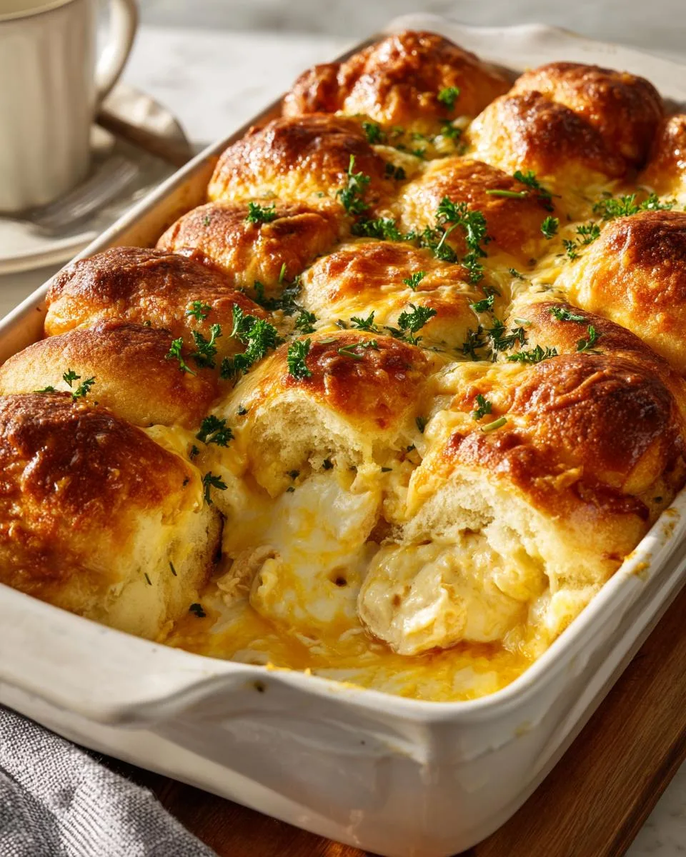 Cheesy Chicken Crescent Bake - detail 1