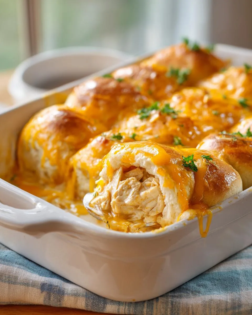 Cheesy Chicken Crescent Bake - detail 3