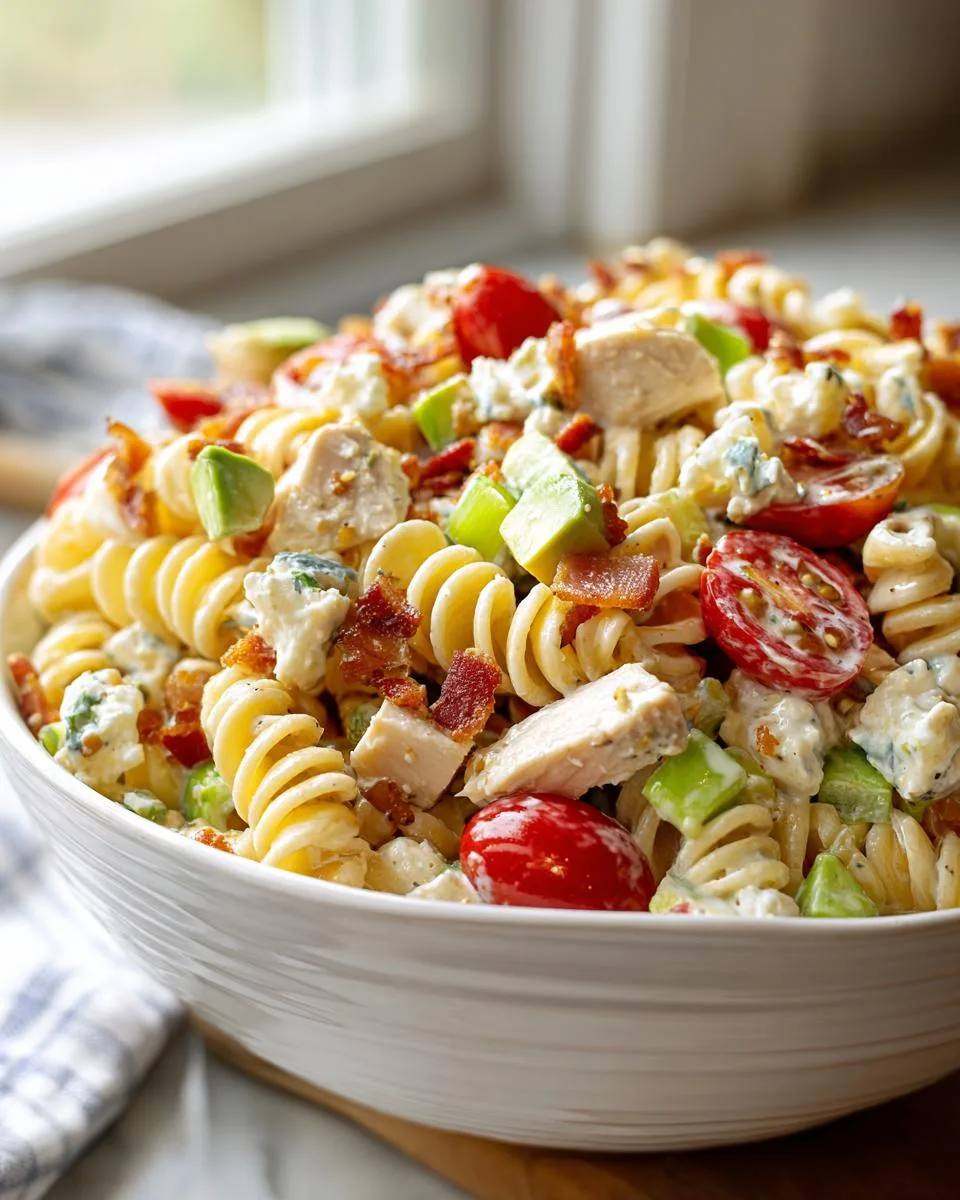 Chicken Club Pasta Salad Recipe - detail 2