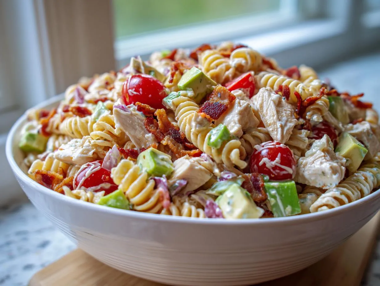 Irresistible Chicken Club Pasta Salad Recipe in 30 Minutes