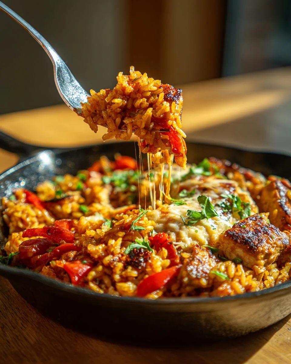 Chicken Fajita Rice Skillet - detail 2