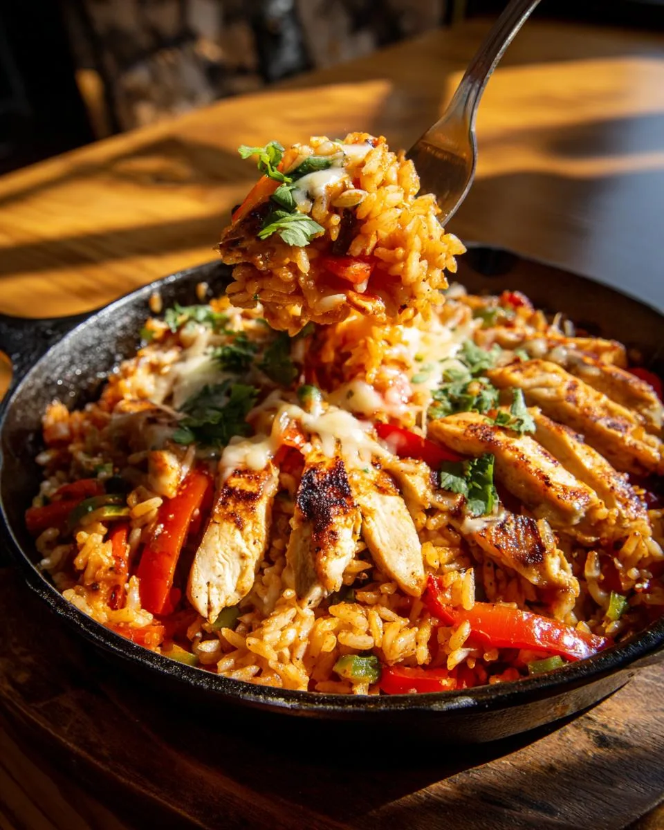 Chicken Fajita Rice Skillet - detail 3