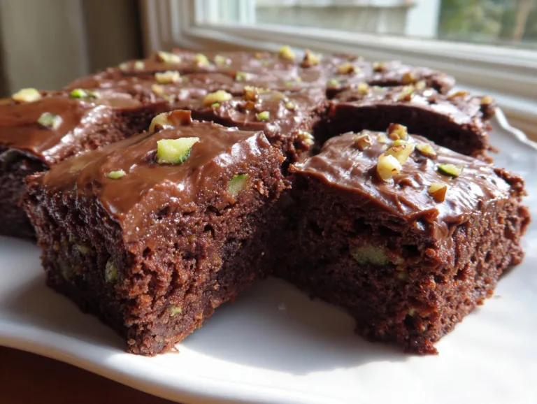 Chocolate Zucchini Brownies