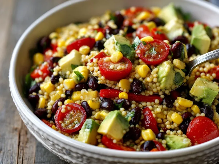 Cowboy Caviar Couscous Salad Recipe