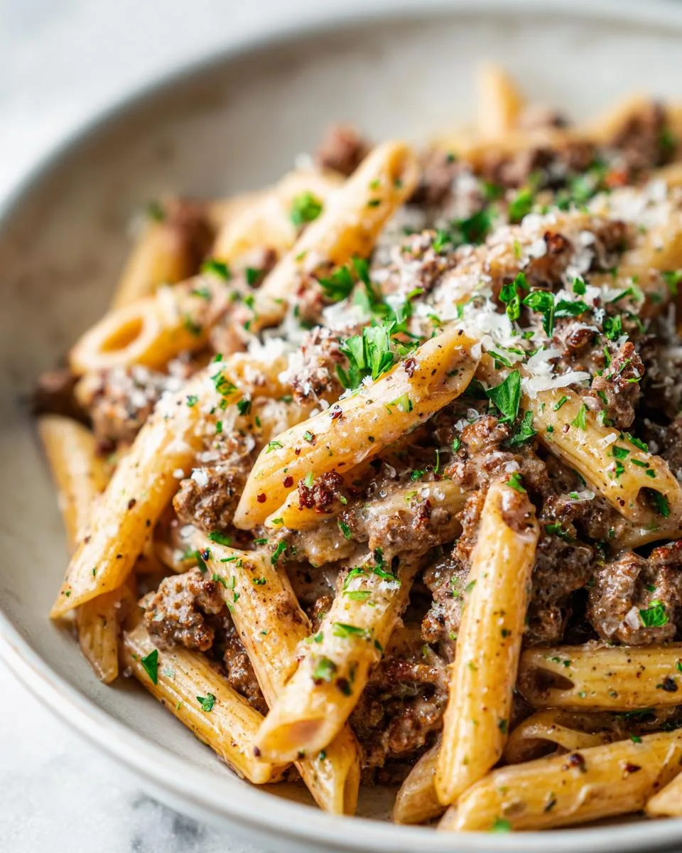 Creamy Beef Pasta for Cozy Nights - detail 2