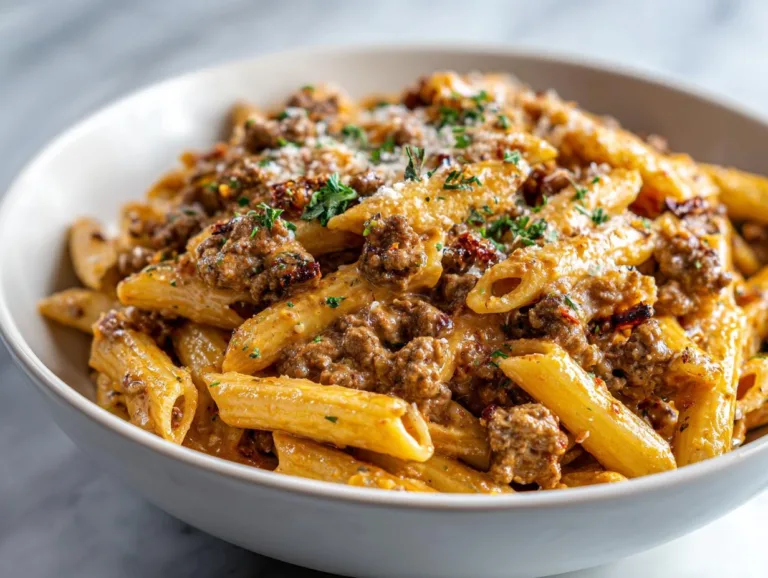 Creamy Beef Pasta for Cozy Nights