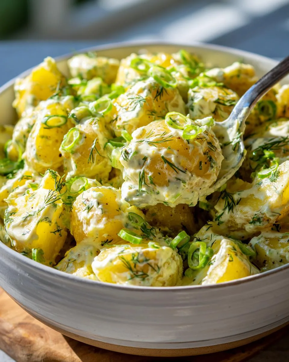 Creamy Dill Potato Salad - detail 3