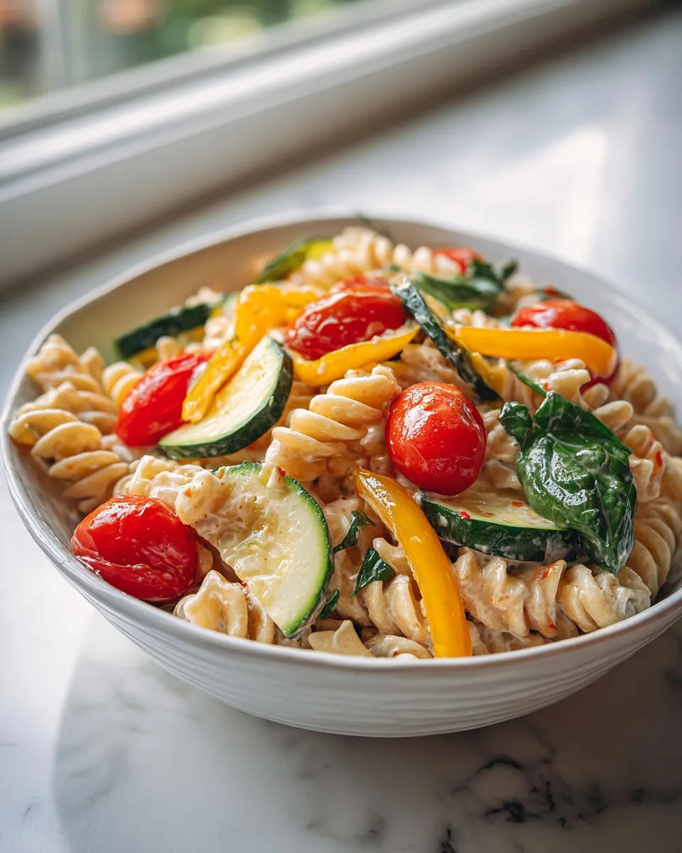 Creamy Protein Cottage Cheese Pasta - detail 1
