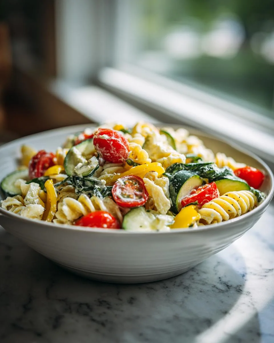 Creamy Protein Cottage Cheese Pasta - detail 2