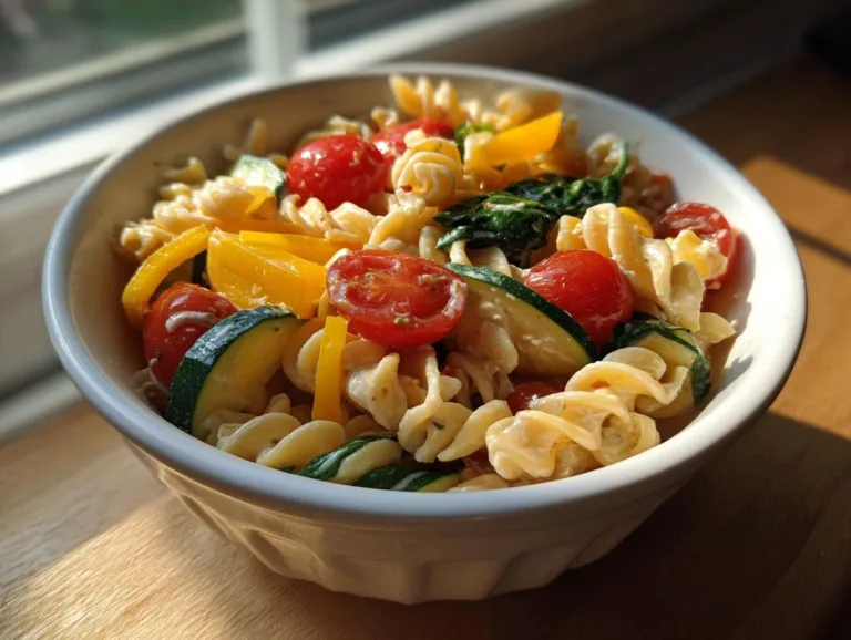 Creamy Protein Cottage Cheese Pasta