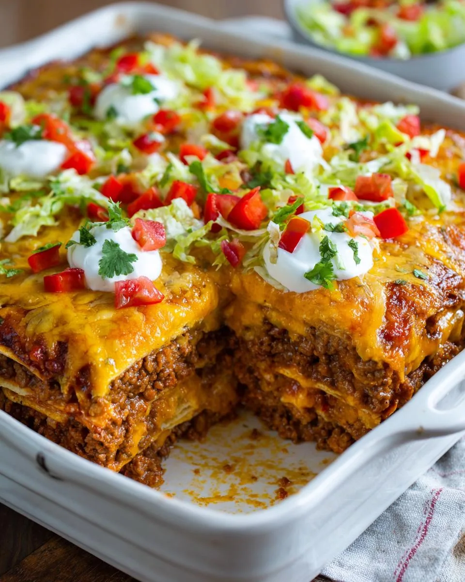 Crunchwrap Casserole - detail 1