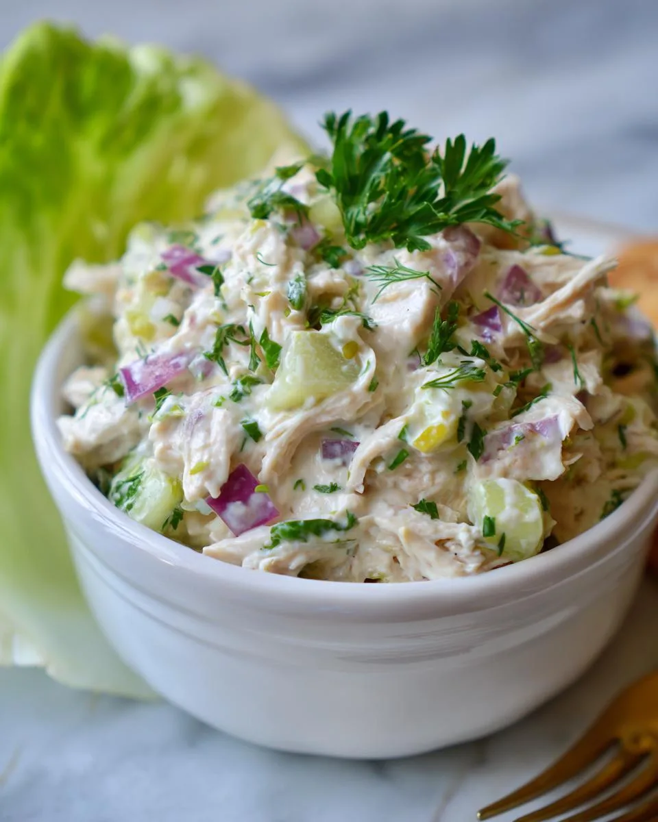 Dill Pickle Protein Chicken Salad - detail 1