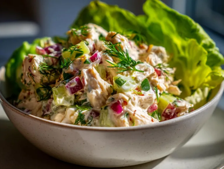 Dill Pickle Protein Chicken Salad