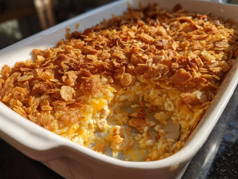 Easy Rotisserie Chicken Casserole