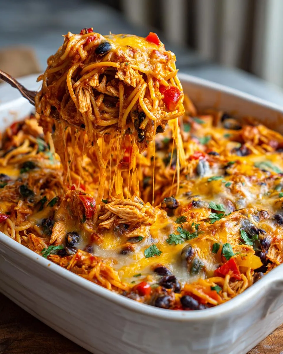 Enchilada Pasta Bake - detail 3