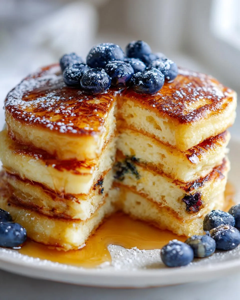 Greek Yogurt Pancakes - detail 3