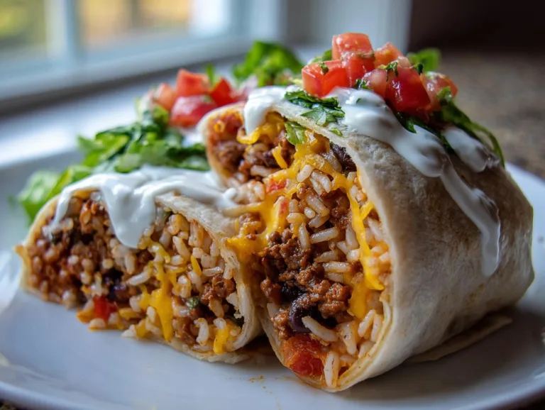 Ground Beef Burritos