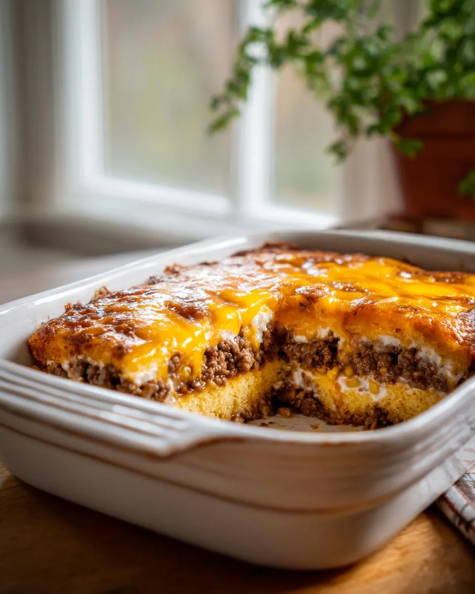 Ground Beef Cornbread Casserole - detail 3
