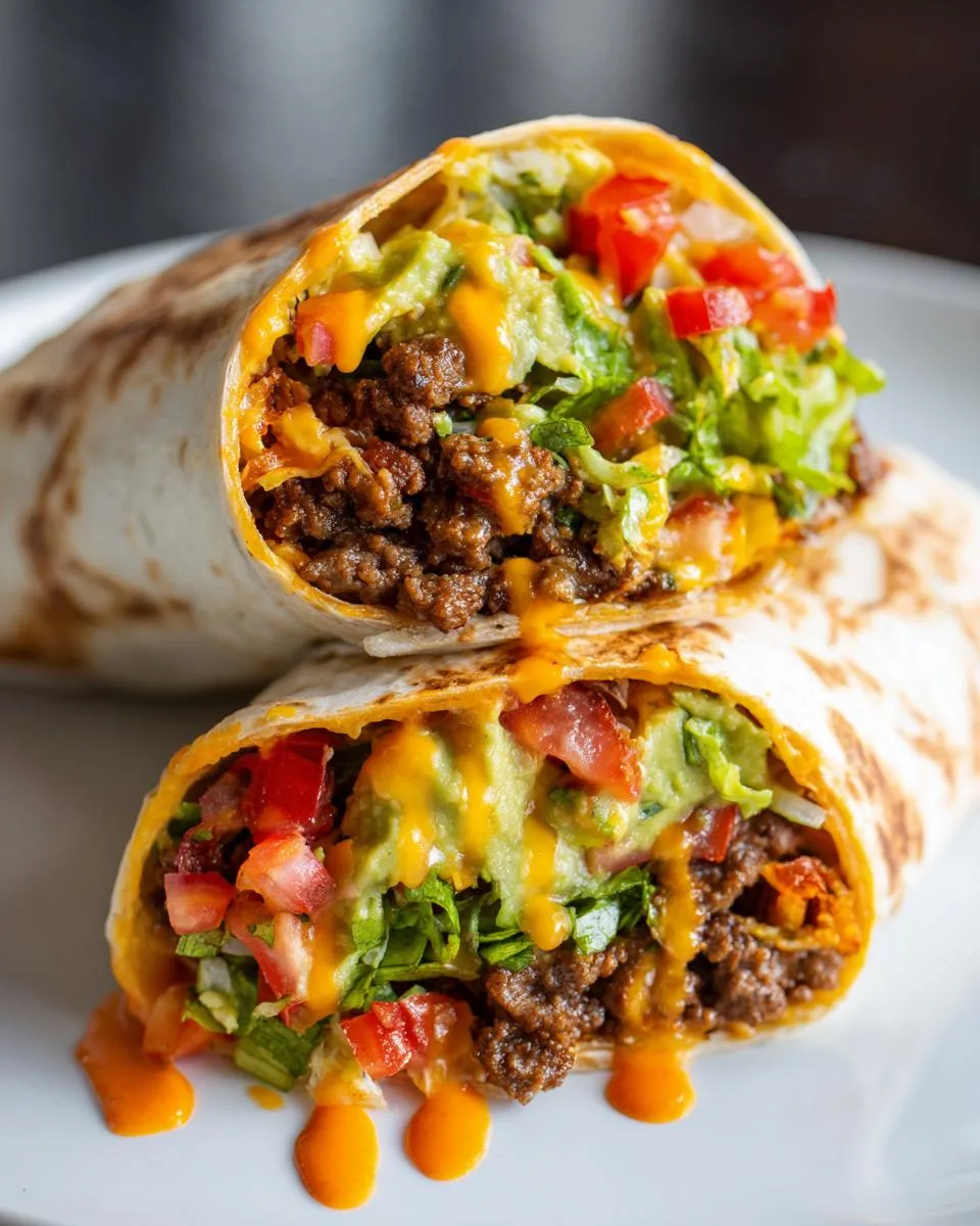 Ground Beef Taco Wraps - detail 3