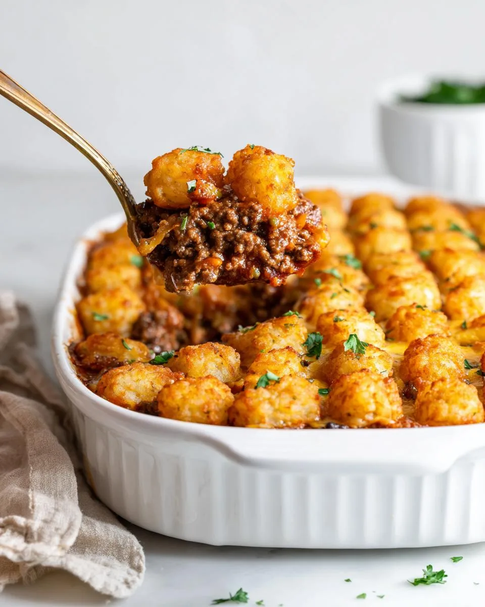 Ground Beef Tater Tot Casserole - detail 3