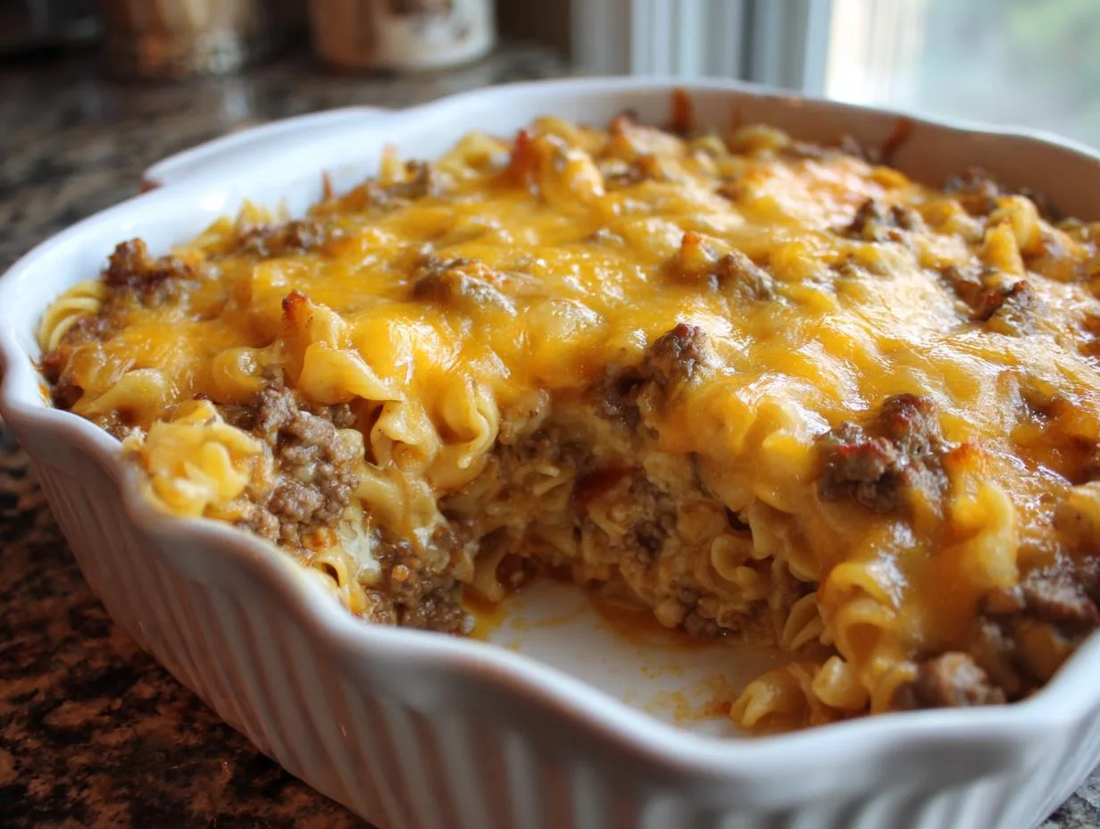 Irresistible Hamburger Noodle Casserole in 30 Minutes
