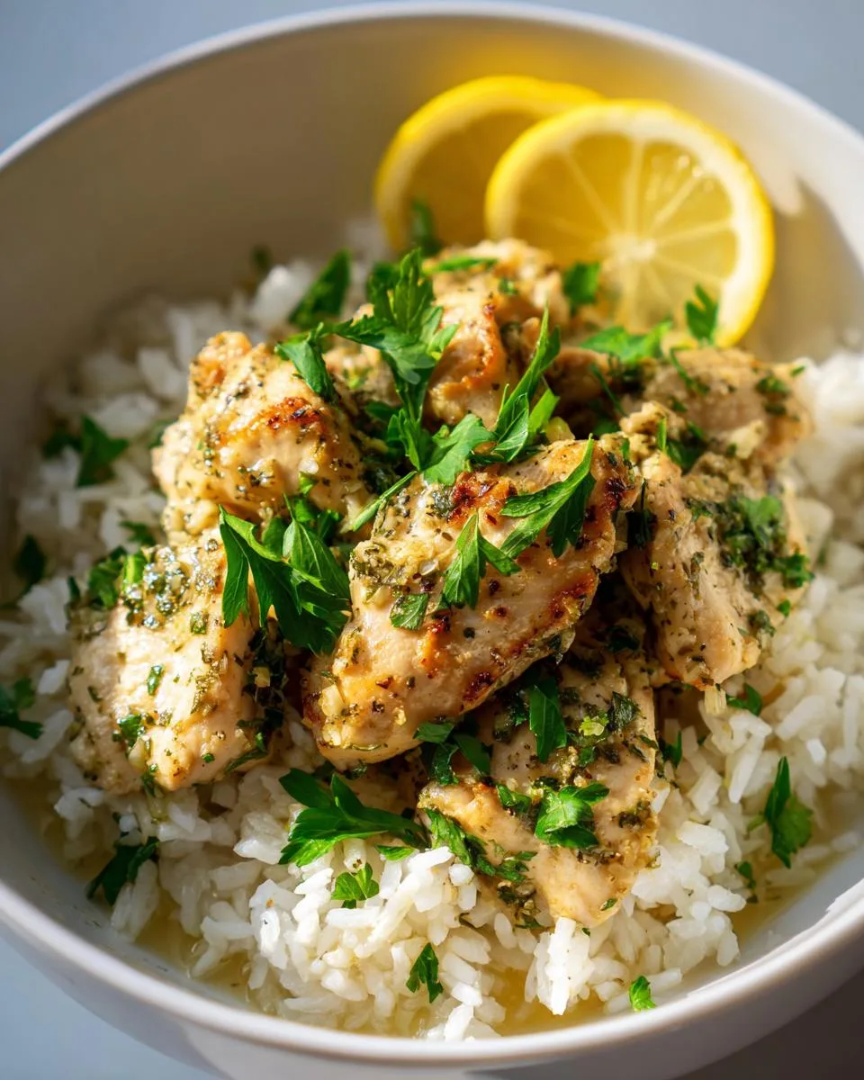 Lemon Herb Chicken Rice - detail 2