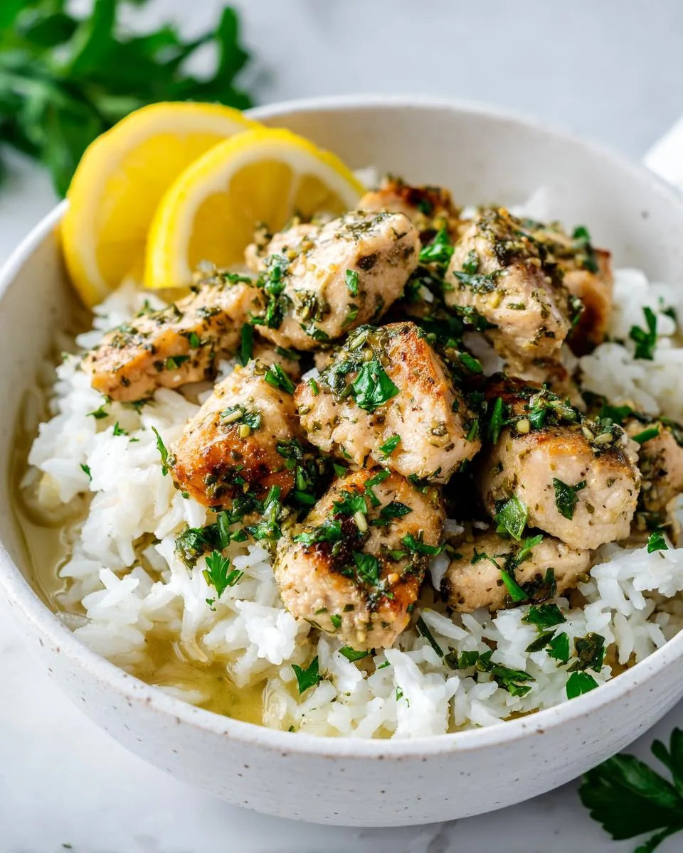 Lemon Herb Chicken Rice - detail 3