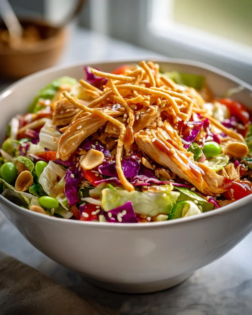 Light Chinese Chicken Cabbage Salad - detail 3
