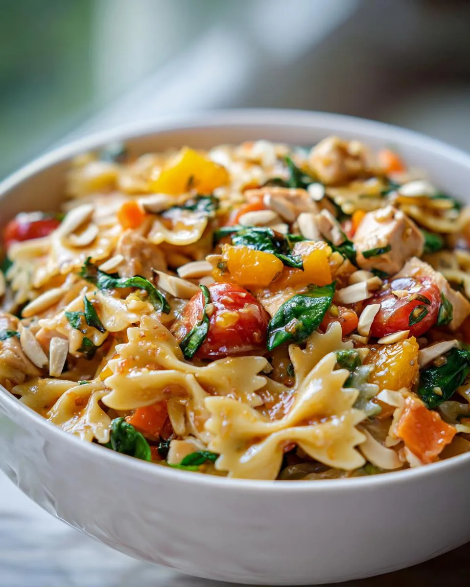 Mandarin Chicken Pasta Salad Recipe - detail 1