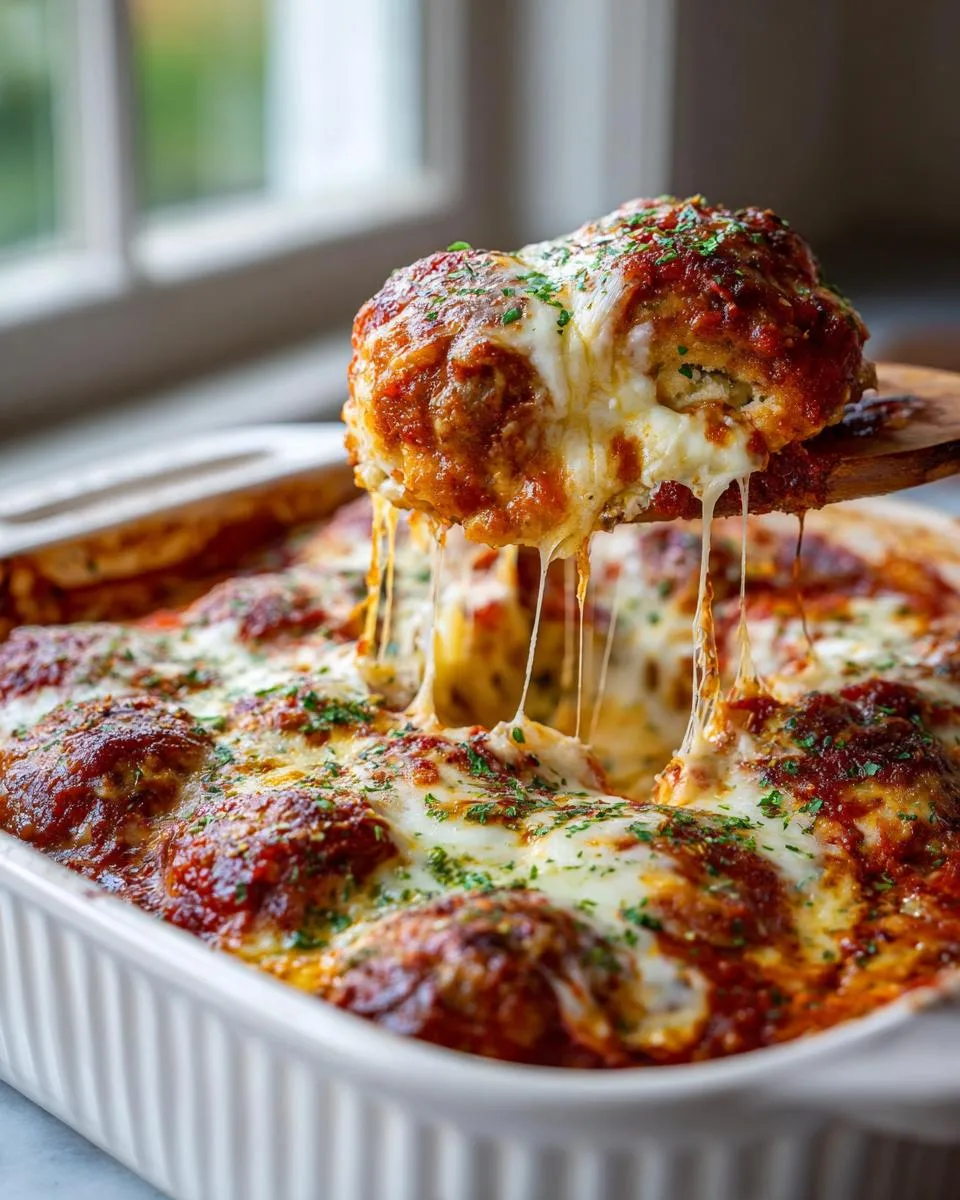 Meatball Sub Casserole - detail 3