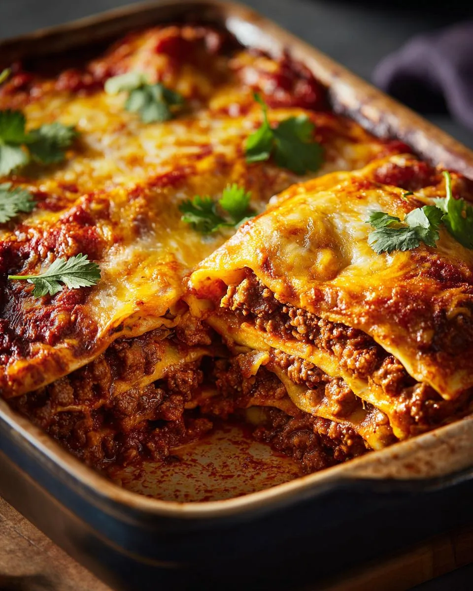 Mexican Lasagna Bake - detail 3