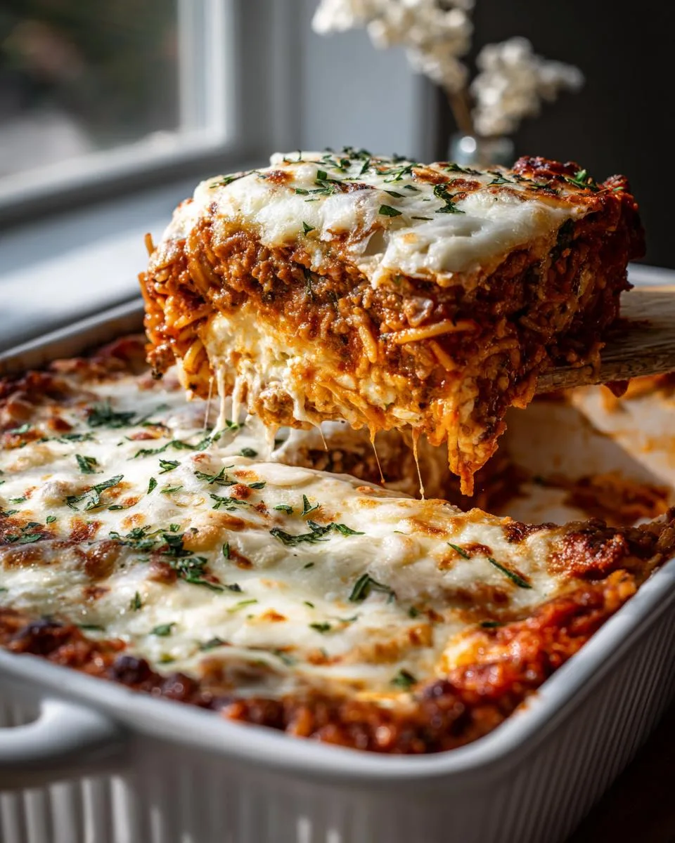 Million Dollar Spaghetti Bake - detail 3
