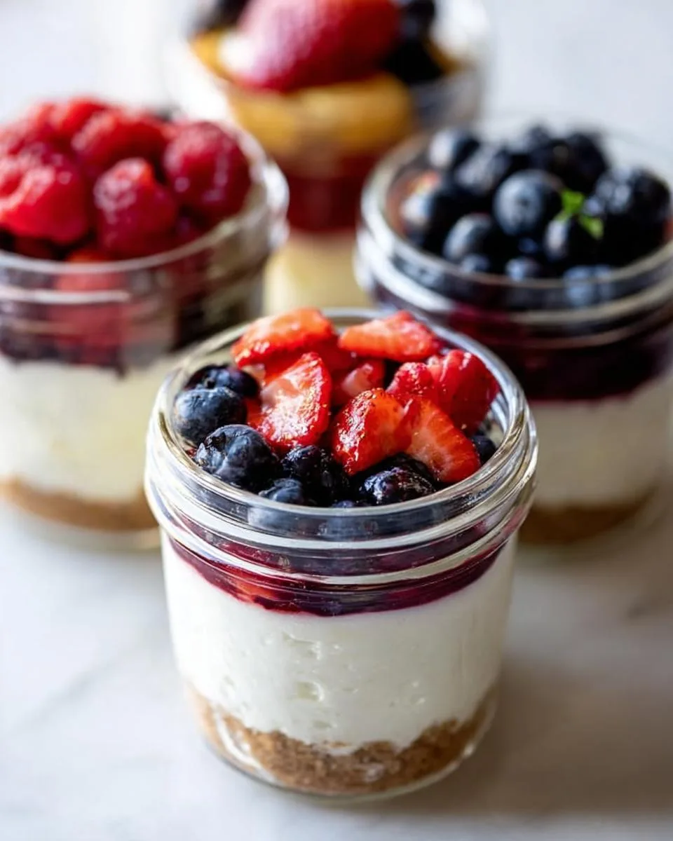 No Bake Berry Dessert Cups - detail 2