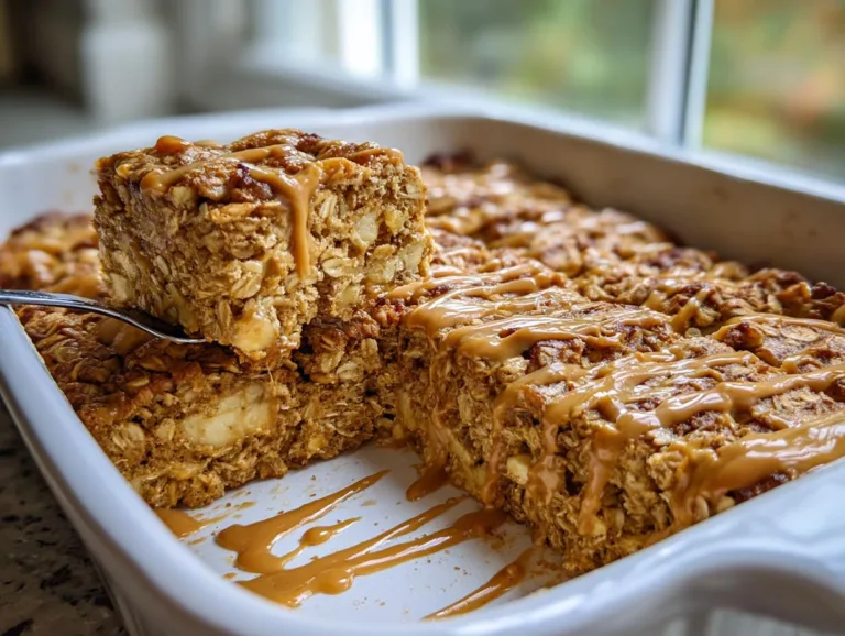 Peanut Butter Banana Oatmeal Bars