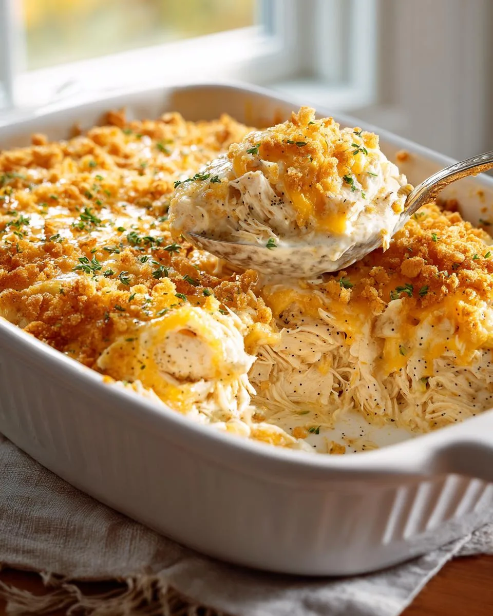 Poppy Seed Chicken Casserole - detail 1