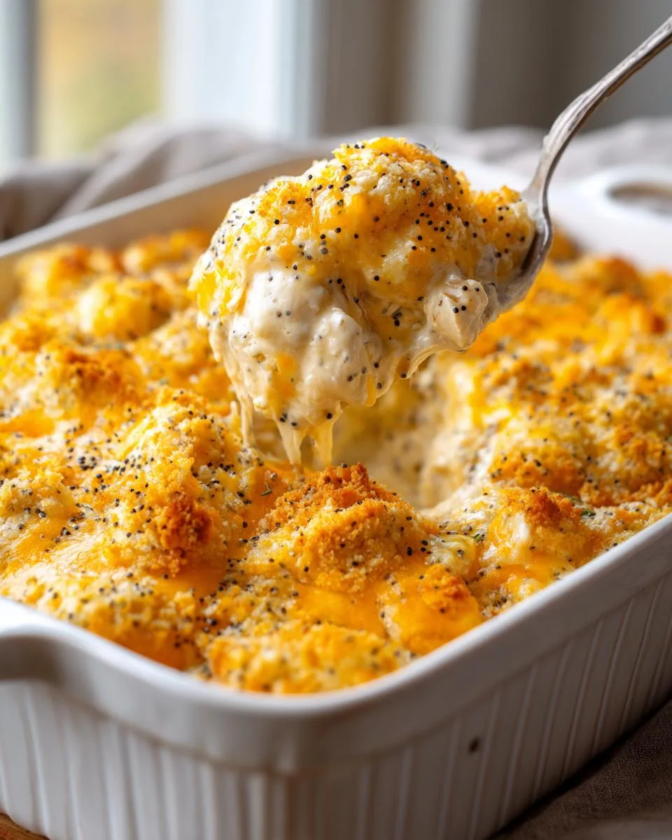 Poppy Seed Chicken Casserole - detail 2
