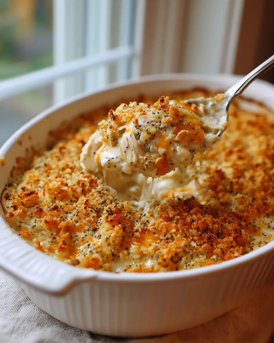 Poppy Seed Chicken Casserole - detail 3