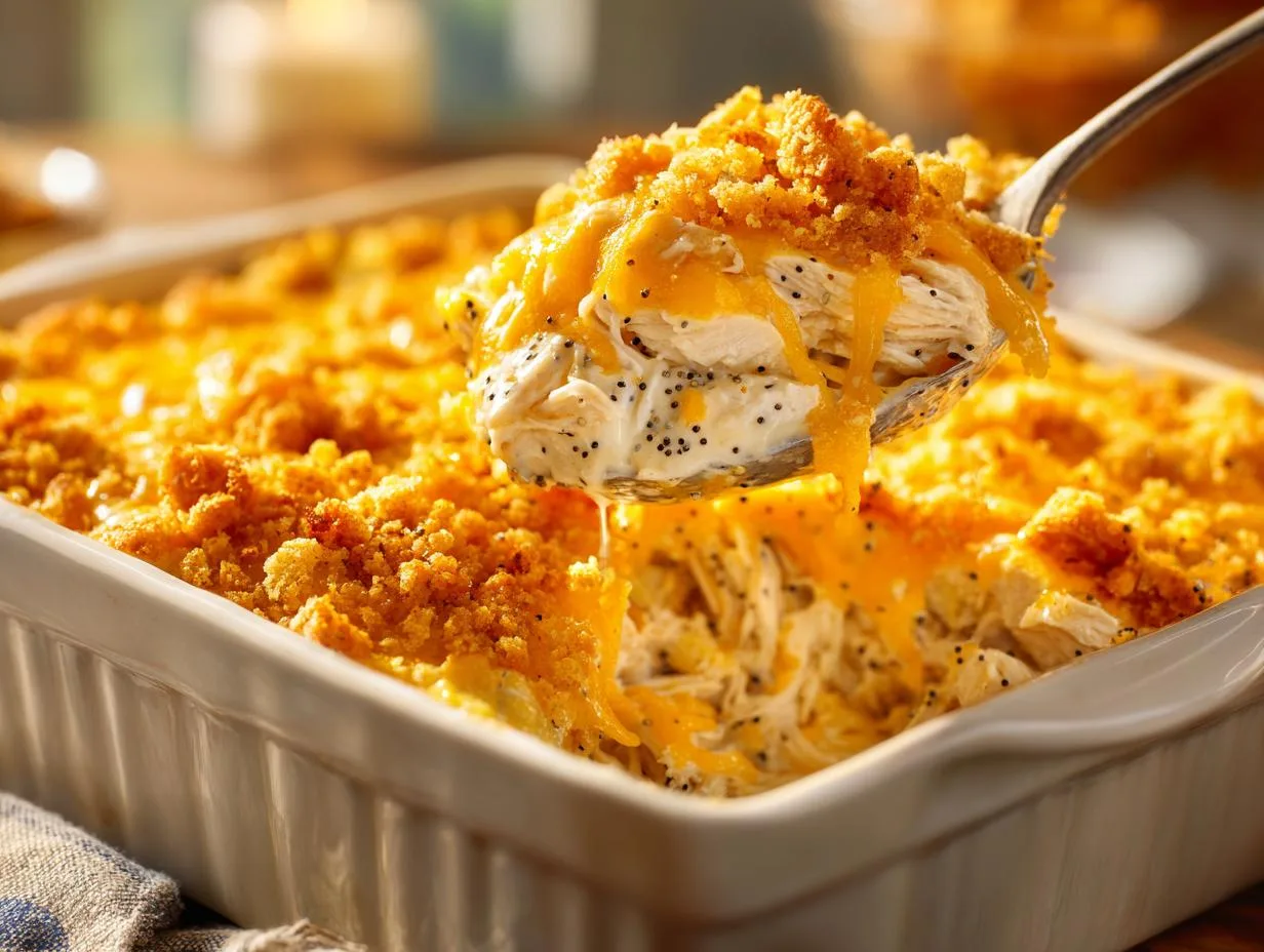 Poppy Seed Chicken Casserole – Creamy Bliss in 1 Hour