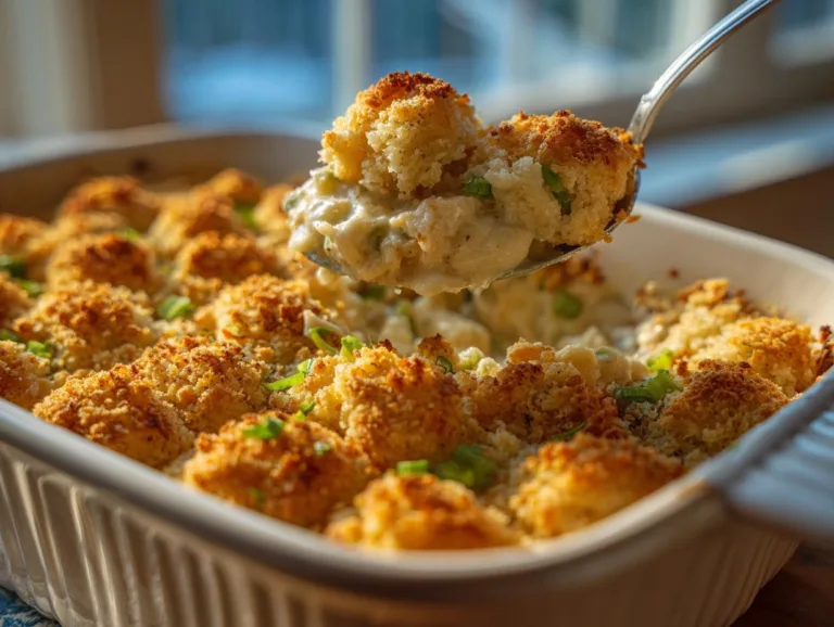 Ritz Cracker Chicken Casserole