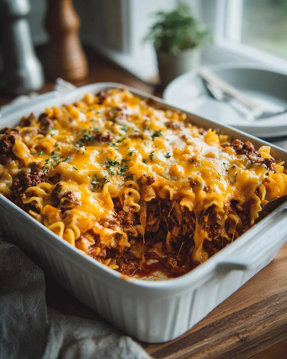 Sloppy Joe Casserole - detail 2