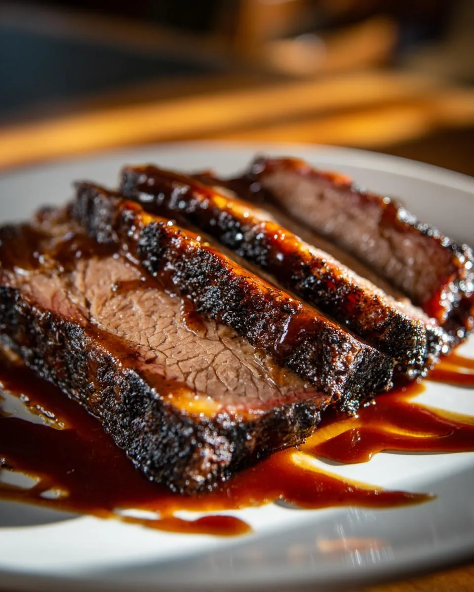 Slow Cooker Texas Smoked Beef Brisket - detail 1