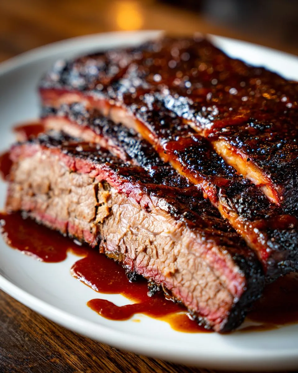 Slow Cooker Texas Smoked Beef Brisket - detail 2