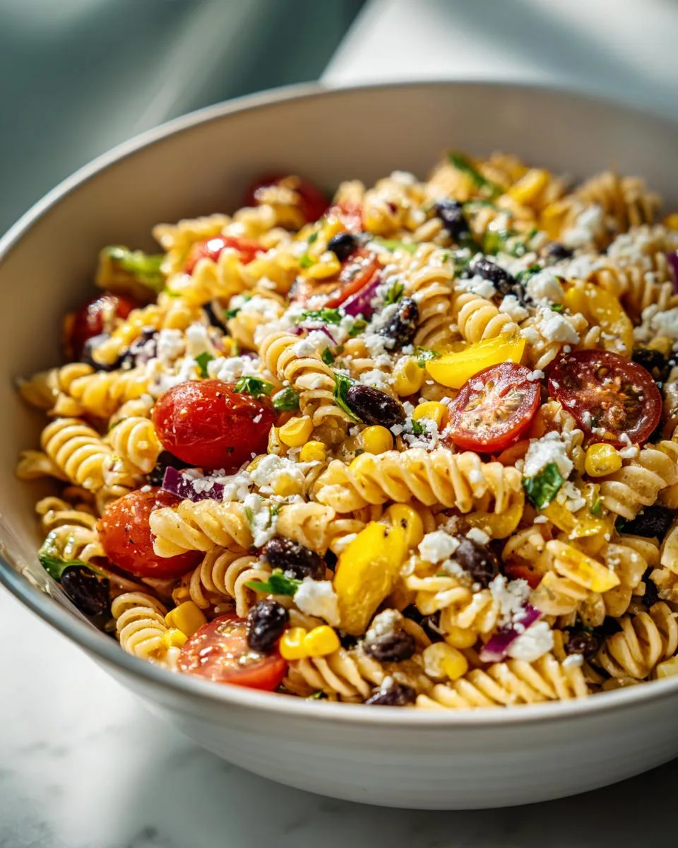 Southwest Corn Pasta Salad Recipe - detail 2