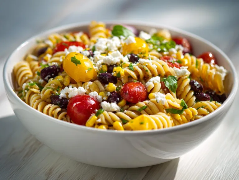 Southwest Corn Pasta Salad Recipe
