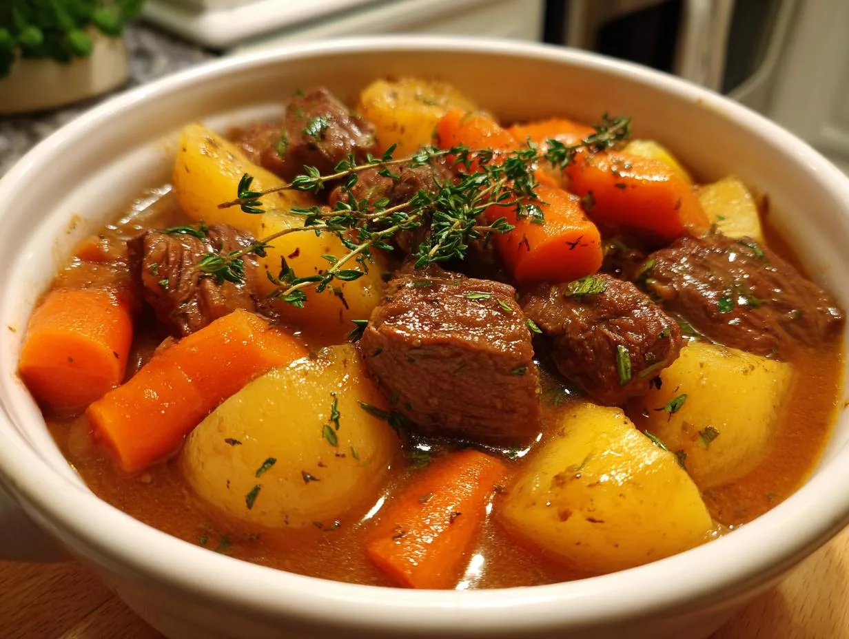 Irresistible Stove Top Beef Stew Recipe in Just 3 Steps