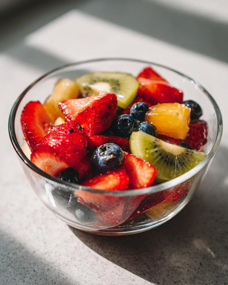 Summer Berry Fruit Salad - detail 2
